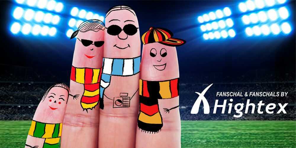 Faschingsschals gestrickt vom Fanschal Hersteller - Fanschalstrickerei